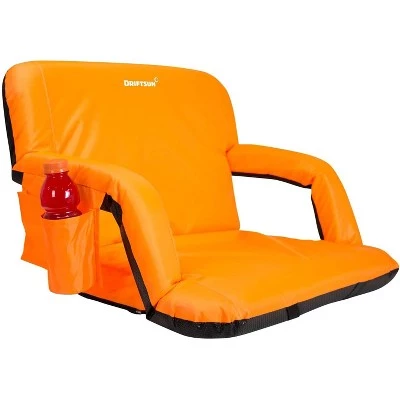 Driftsun Universal Wide Deluxe 25 Inch Width Folding Stadium Reclining Bleacher Seat Chair with Back Support for Sporting Events 8 Driftsun Universal Wide Deluxe 25 Inch Width Folding Stadium Reclining Bleacher Seat Chair with Back Support for Sporting Events - Image 6