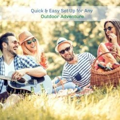 Leisure Sports Pop-Up Beach Tent with UV Protection, Mesh Windows, and Carry Bag - Turquoise -Outlet Camping Gear Store unnamed file 835