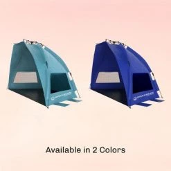 Leisure Sports Pop-Up Beach Tent with UV Protection, Mesh Windows, and Carry Bag - Turquoise -Outlet Camping Gear Store unnamed file 838