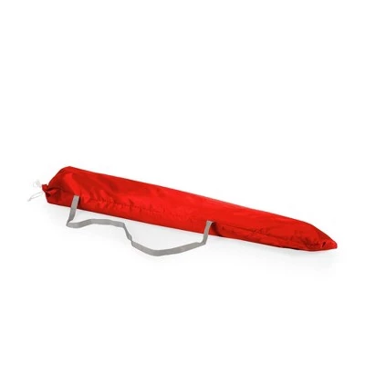 Picnic Time Brolly Beach Umbrella Tent - Red 4 Picnic Time Brolly Beach Umbrella Tent - Red - Image 2