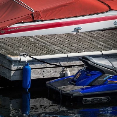 Okuna Outpost 4 Pack Small Bungee Cord Dock Lines with Loop for Boats, Kayaks, Docking Mooring Ropes Accessories, 4 ft, Black 3 Okuna Outpost 4 Pack Small Bungee Cord Dock Lines with Loop for Boats, Kayaks, Docking Mooring Ropes Accessories, 4 ft, Black