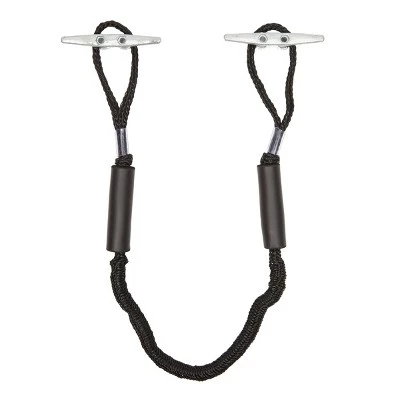 Okuna Outpost 4 Pack Small Bungee Cord Dock Lines with Loop for Boats, Kayaks, Docking Mooring Ropes Accessories, 4 ft, Black 4 Okuna Outpost 4 Pack Small Bungee Cord Dock Lines with Loop for Boats, Kayaks, Docking Mooring Ropes Accessories, 4 ft, Black - Image 2