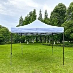 Wedohome Outdoor Folding Portable Canopy Tent Black/White