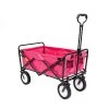 Mac Sports Heavy Duty Steel Frame Collapsible Folding 150 Pound Capacity Outdoor Camping Garden Utility Wagon Yard Cart, Pink 1 Mac Sports Heavy Duty Steel Frame Collapsible Folding 150 Pound Capacity Outdoor Camping Garden Utility Wagon Yard Cart, Pink -Outlet Camping Gear Store unnamed file 8869