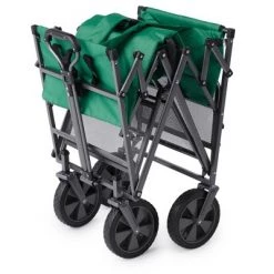 Mac Sports Double Decker Heavy Duty Steel Frame Collapsible Outdoor 150 Pound Capacity Yard Cart Utility Garden Wagon with Lower Storage Shelf, Green 8 Mac Sports Double Decker Heavy Duty Steel Frame Collapsible Outdoor 150 Pound Capacity Yard Cart Utility Garden Wagon with Lower Storage Shelf, Green -Outlet Camping Gear Store unnamed file 8917