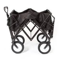 Mac Sports Heavy Duty Steel Frame Collapsible Folding 150 Pound Capacity Outdoor Garden Utility Wagon Yard Cart with Table and Cup Holders, Black 9 Mac Sports Heavy Duty Steel Frame Collapsible Folding 150 Pound Capacity Outdoor Garden Utility Wagon Yard Cart with Table and Cup Holders, Black -Outlet Camping Gear Store unnamed file 8921